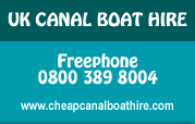 Telephone Cheap Canal Boat Hire on  0800 389 8004